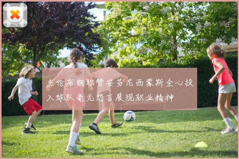 杰伦布朗称赞安芬尼西蒙斯全心投入球队毫无怨言展现职业精神